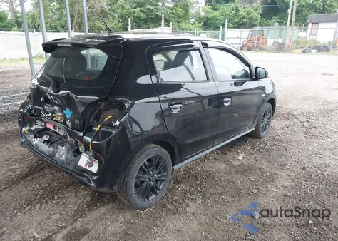 2020 Mitsubishi Mirage Gt/Le z USA, uszkodzony, nr VIN ML32A5HJ2LH010683